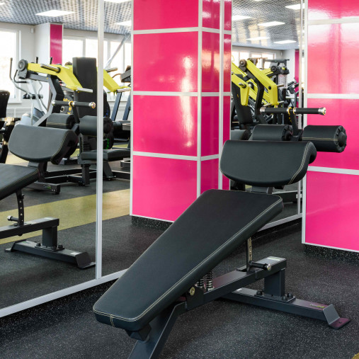 Скамья для пресса регулируемая (Adjustable Decline Bench) DHZ A3037
