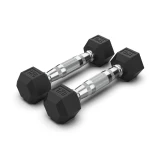 Гантель 1 кг гексагональная VictoryFit VF-H010 обрезиненная
