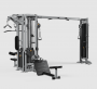 Гребная тяга Matrix AURA G3 MS53 Low Row со стеком 134 кг.