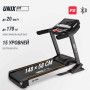 Беговая дорожка UNIX Fit MX-990X с воздушным охлаждением двигателя