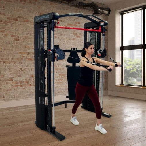 Многофункциональный силовой комплекс Inspire SF3 Двойная регулируемая тяга Smith Functional Trainer Многофункциональный силовой комплекс Inspire SF3 Двойная регулируемая тяга Smith Functional Trainer