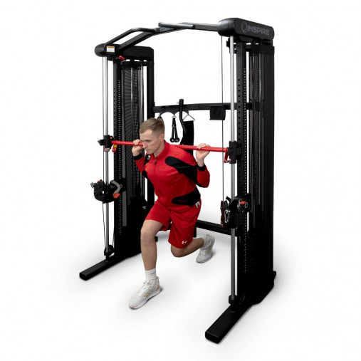 Многофункциональный силовой комплекс Inspire SF3 Двойная регулируемая тяга Smith Functional Trainer Многофункциональный силовой комплекс Inspire SF3 Двойная регулируемая тяга Smith Functional Trainer