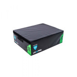 Плиометрический бокс LIVEPRO Soft Plyometric Box 914 x 762 x 304 мм, черный/зеленый Плиометрический бокс LIVEPRO Soft Plyometric Box 914 x 762 x 304 мм, черный/зеленый