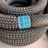 Тренировочный канат AEROBIS Battle Rope V2, длина 15 м, диаметр 30 мм, вес 8 кг, черный