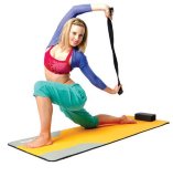 Ремешок для йоги 304 см, Original FitTools, черный