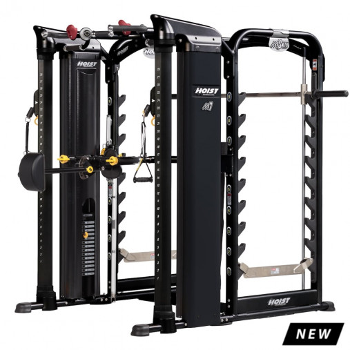 Комплекс для функциональных тренировок Hoist Mi7Smith BLACK MATTE в черном цвете Комплекс для функциональных тренировок Hoist Mi7Smith BLACK MATTE в черном цвете