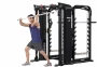 Комплекс для функциональных тренировок Hoist Mi7Smith BLACK MATTE в черном цвете