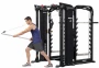 Комплекс для функциональных тренировок Hoist Mi7Smith BLACK MATTE в черном цвете