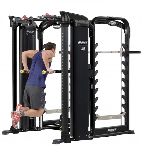 Комплекс для функциональных тренировок Hoist Mi7Smith BLACK MATTE в черном цвете Комплекс для функциональных тренировок Hoist Mi7Smith BLACK MATTE в черном цвете