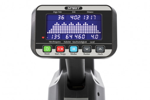 Гребной тренажер SPIRIT CRW800 Graphite gray