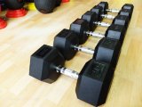 Комплект гантелей ZSO гексагональных от 12.5 до 20 кг, 4 пары, 130 кг