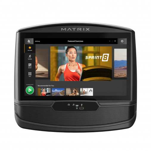 Горизонтальный элитный велоэргометр Matrix R50XIR с большим сенсорным дисплеем Горизонтальный элитный велоэргометр Matrix R50XIR с большим сенсорным дисплеем