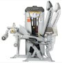 Сгибание ног сидя Hoist RS-1402 грузоблочный тренажер