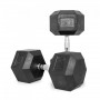 Гантель 60 кг гексагональная VictoryFit VF-H500 обрезиненная