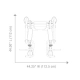 Hoist HF-5962 Турник Пресс Брусья черный