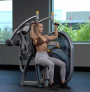 Жим от плеч HOIST CL-3501 Club Line грузоблочный, стек 191 кг