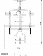 Машина Смита Body-Solid GS348B (угол наклона 7°, нагрузка до 450кг)