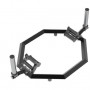 Трэп-гриф LIVEPRO Hex Bar 18 кг, черный/серебряный