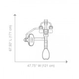 Гребная тяга сидя Hoist ROC-IT RS-1203 черный (2026)