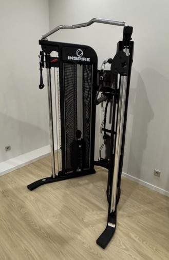Блочная стойка для функционального тренинга INSPIRE FT1 (FT10B) черный (двойная регулируемая тяга)