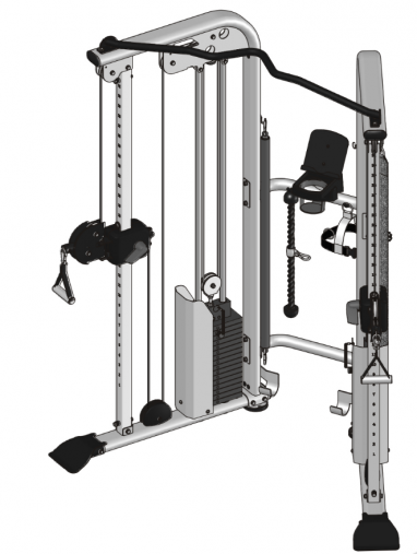 Двойная регулруемая тяга AeroFIT Impulse ES9030