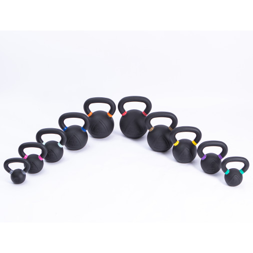 Чугунная гиря LIVEPRO Kettlebell 16 кг, черный Чугунная гиря LIVEPRO Kettlebell 16 кг, черный
