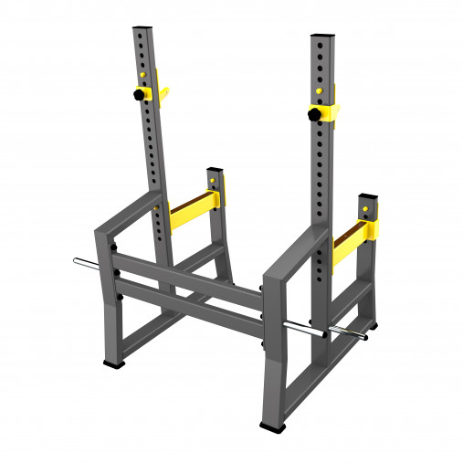 Стойка для приседания и жима с ограничителями (Squat Rack) DHZ Стойка для приседания и жима с ограничителями (Squat Rack) DHZ