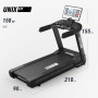 Беговая дорожка UNIX Fit T-1520 PRO (21" TFT)