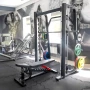 Скамья многофункциональная регулируемая Protrain PP187 (черная)