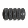 Диск бамперный 51 мм. обрезиненный 15 кг VictoryFit