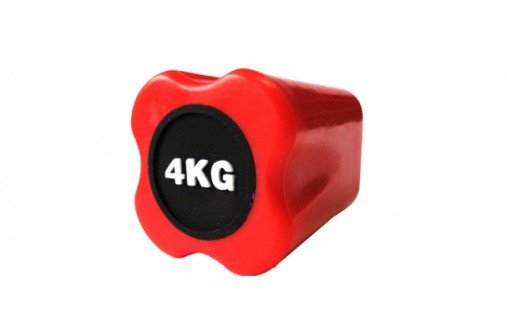 Бодибар 4 кг красный наконечник OFT FT-BDB-4 Бодибар 4 кг красный наконечник OFT FT-BDB-4