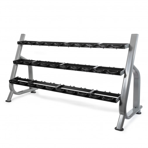 Стойка для гантелей на 15 пар VictoryFit VF-D4026 трехъярусная Стойка для гантелей на 15 пар VictoryFit VF-D4026 трехъярусная