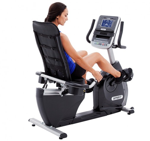 Велотренажер с горизонтальной посадкой Spirit Fitness XBR95 с генератором Велотренажер с горизонтальной посадкой Spirit Fitness XBR95 с генератором